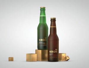 啤酒品牌Krone視覺和包裝設計