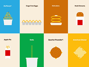 金拱門的變身秀！麥當勞平面廣告欣賞