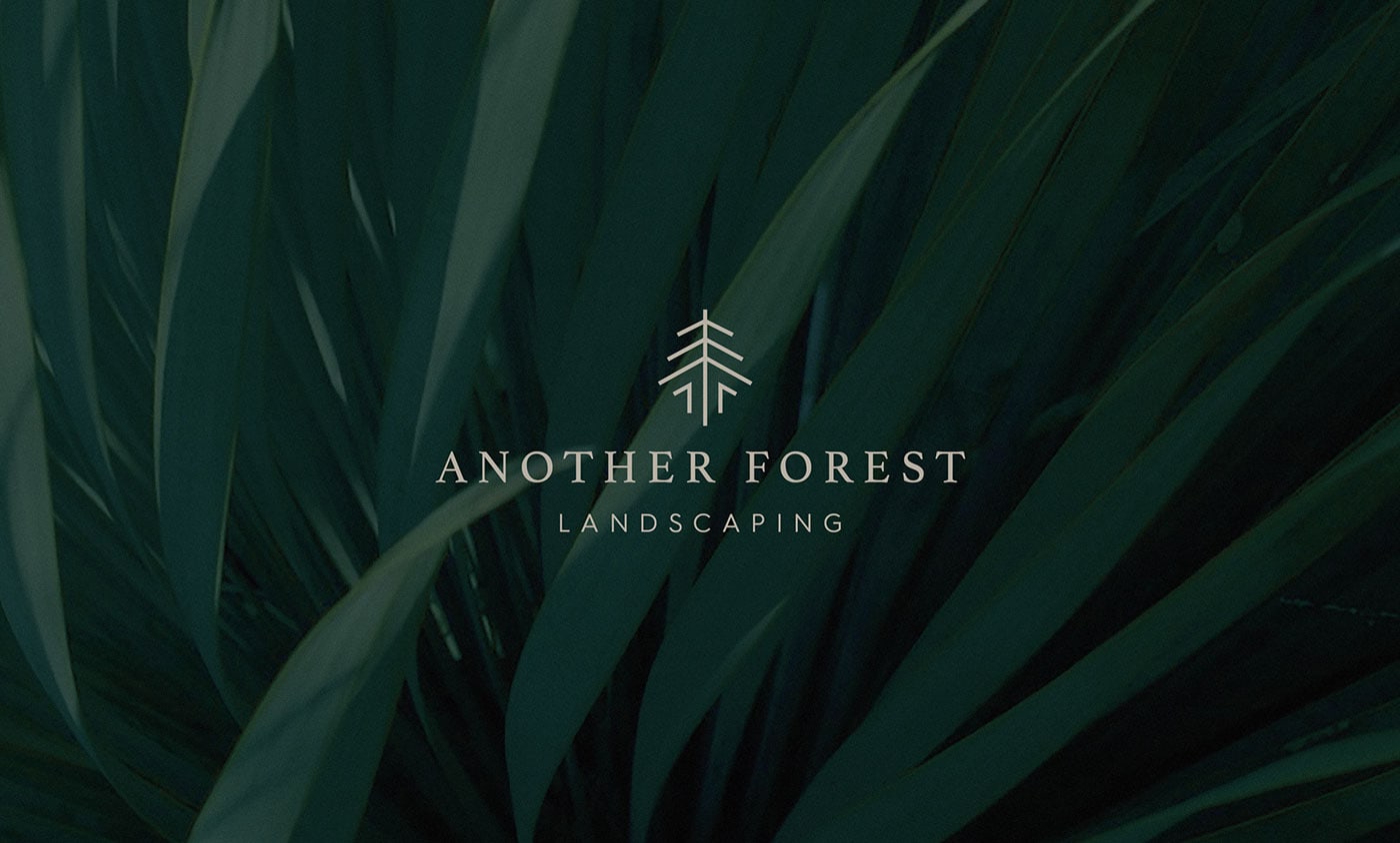 另一片森林！花园服务品牌Another Forest Landscaping视觉形象设计