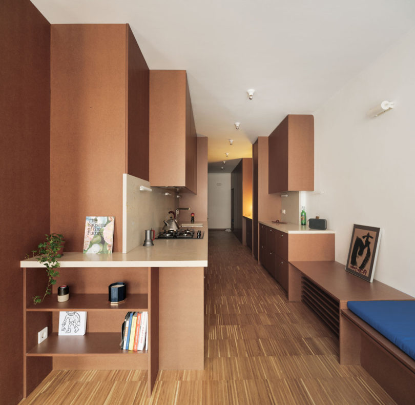 小空间的精布局！巴塞罗那70平公寓设计