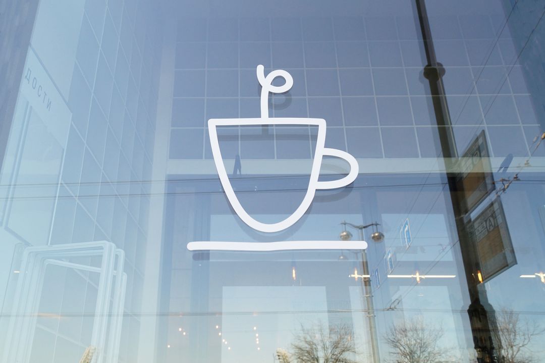 绿色萌芽！Radosti咖啡和面包店品牌形象设计