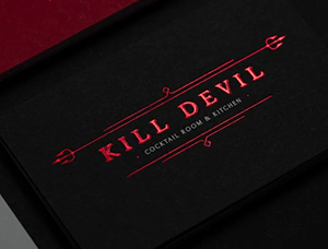 動感十足 紅色魅影! Kill Devil雞尾酒吧視覺設計