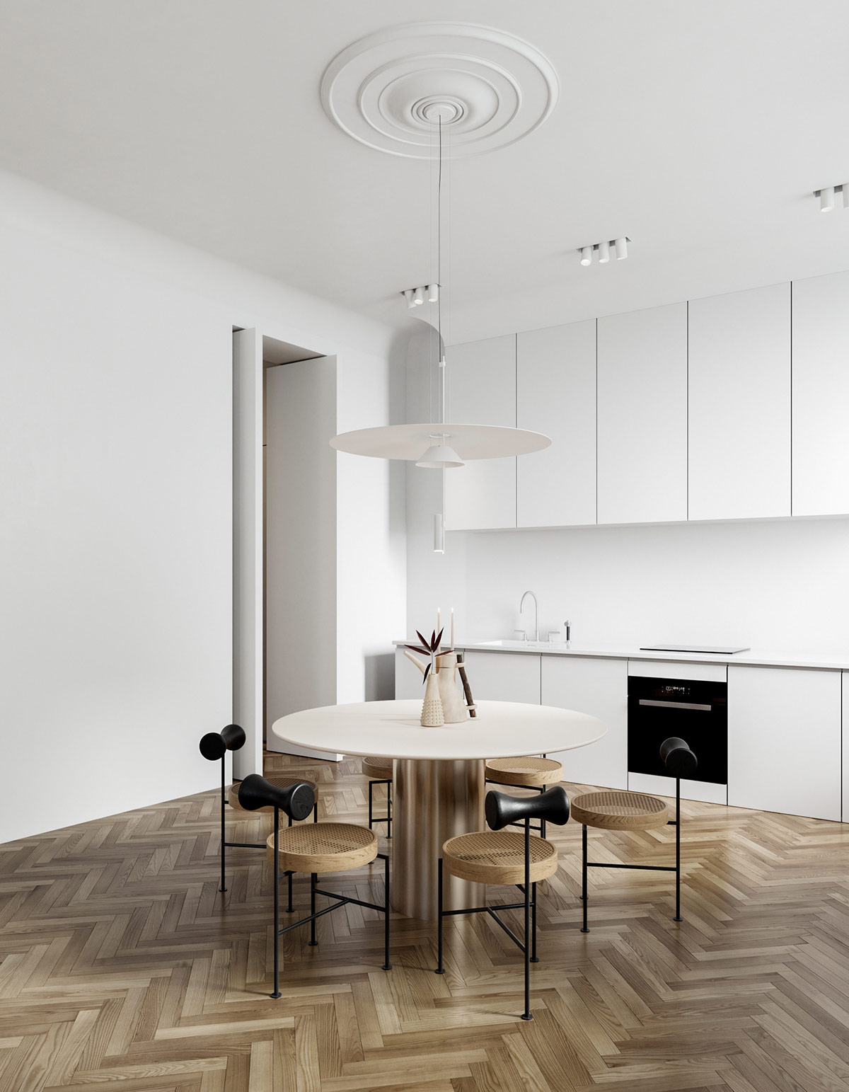 white-dining-room-pendant-light-600x772.