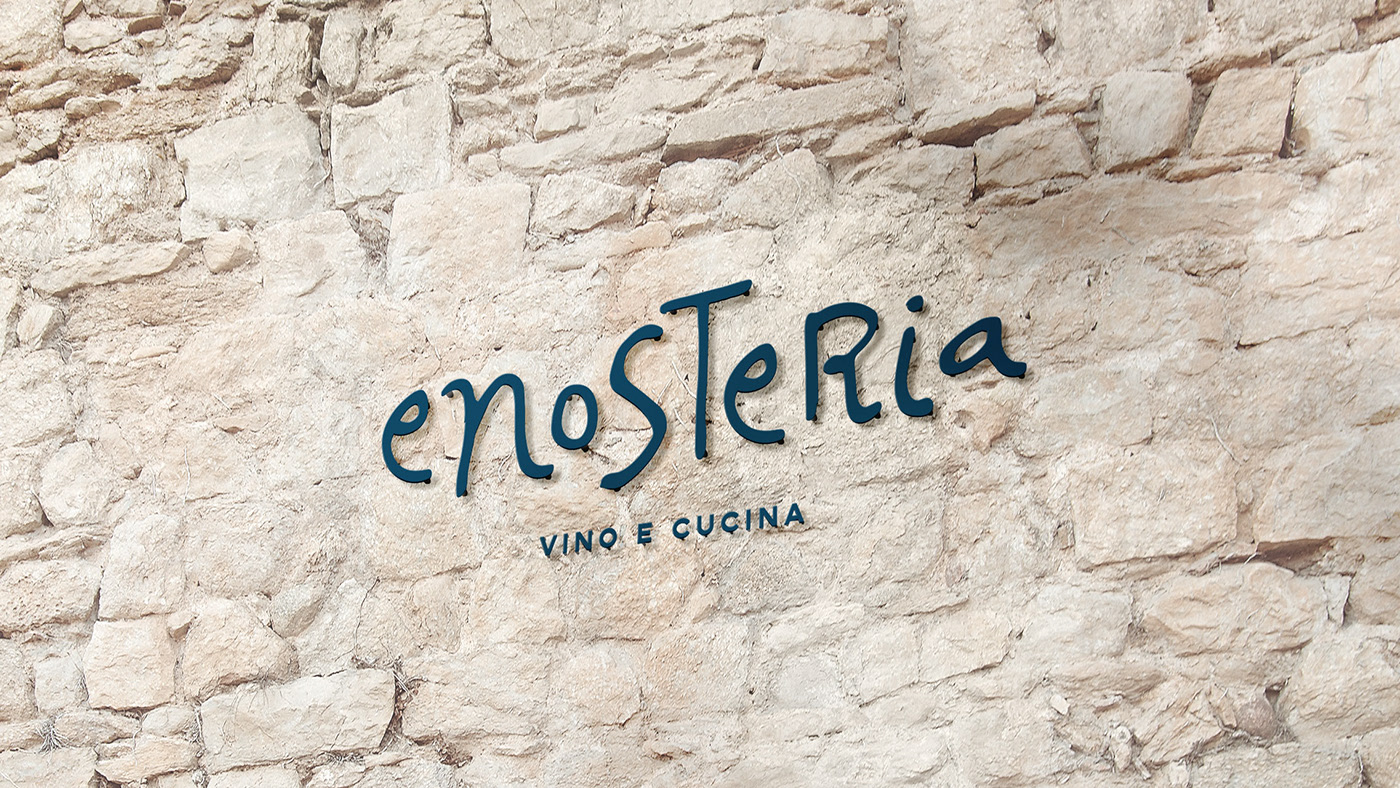 Enosteria餐厅品牌视觉设计