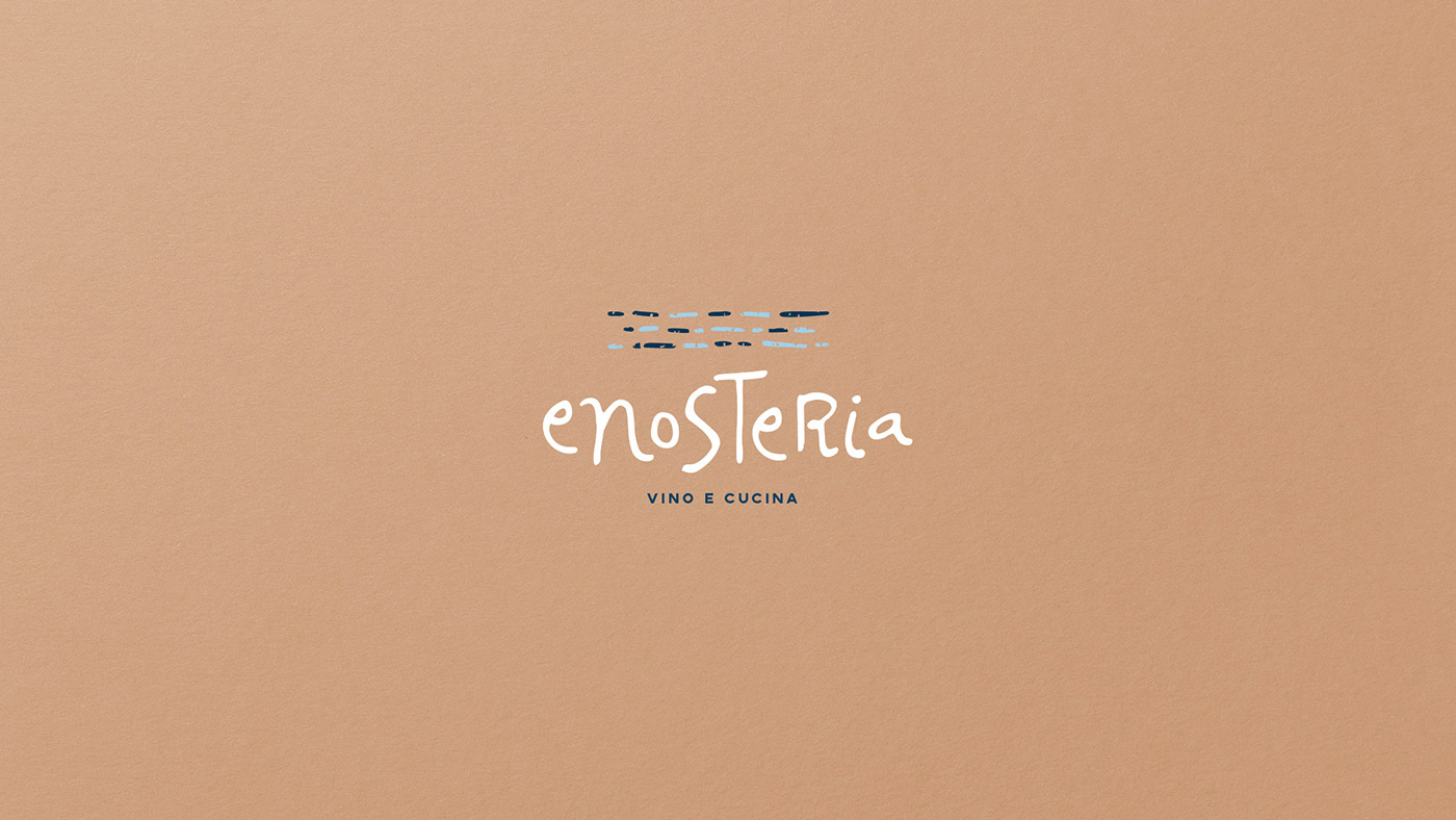 Enosteria餐厅品牌视觉设计