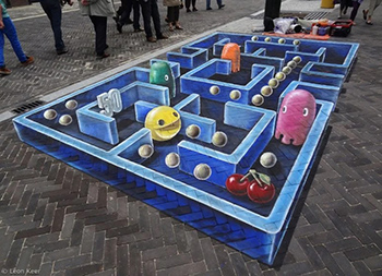 Leon Keer超逼真3D街頭藝術作品