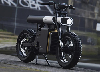 極簡主義風格的PUNCH電動摩托車設計