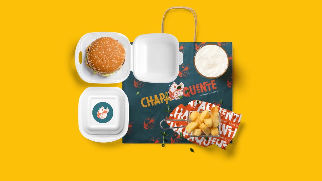 快餐品牌Chapa Quente视觉形象设计