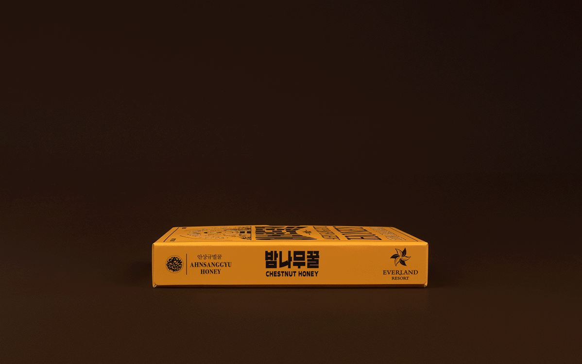 韩国Everland蜂蜜包装设计