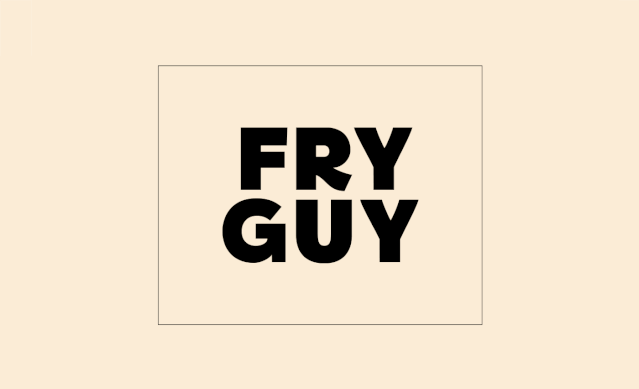 只卖薯条！外卖品牌FryGuy视觉形象设计