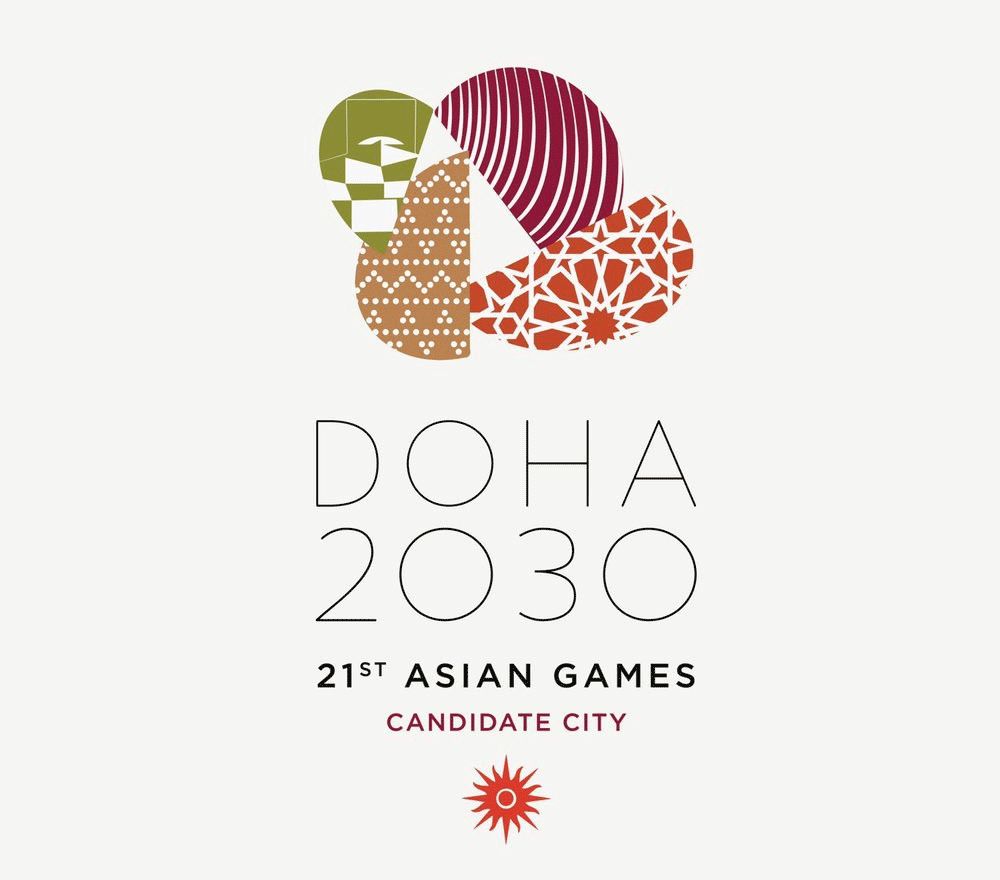 多哈2030年亚运会公布申办会徽和口号