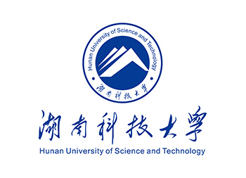 大学校徽系列：湖南科技大学标志矢量图