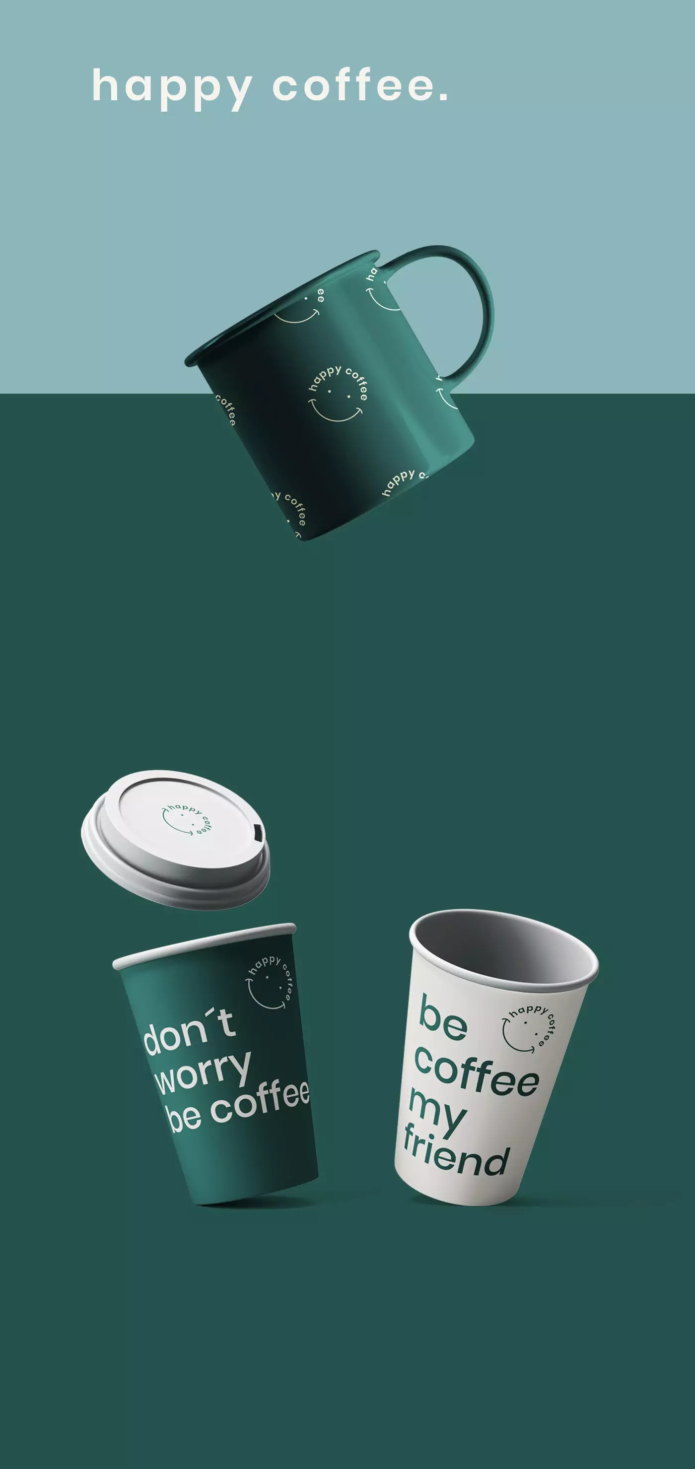 快乐咖啡时光！Bliss咖啡品牌形象设计