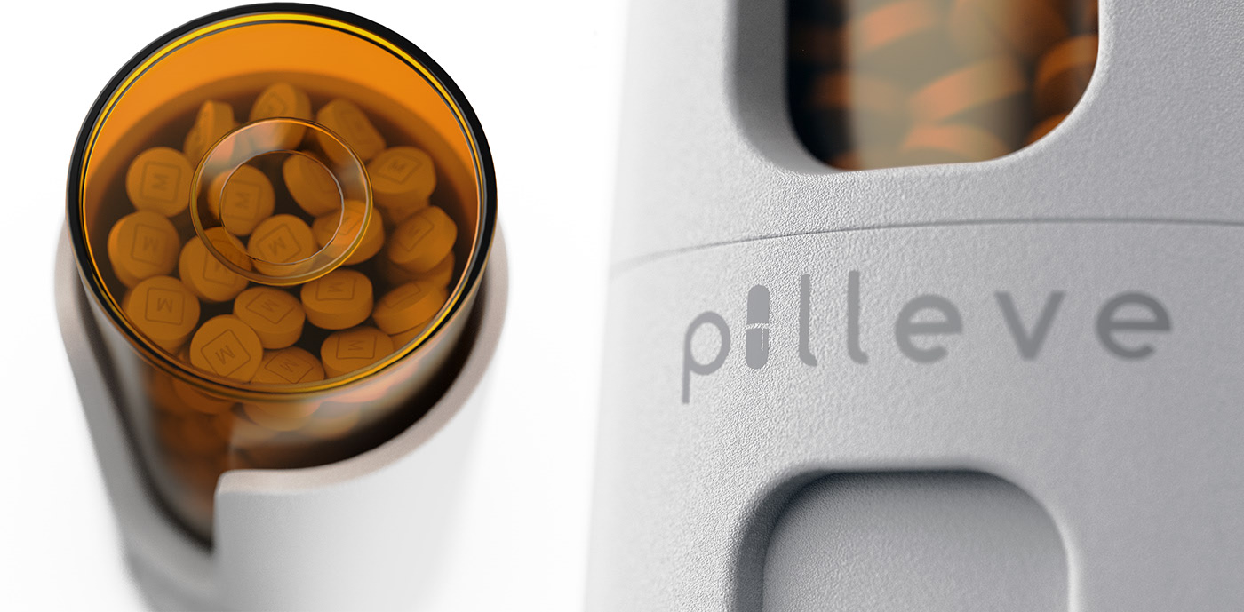 监测控制药摄入量，Pilleve智能药瓶