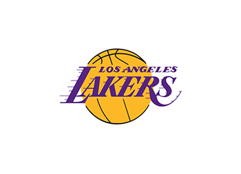 NBA:洛杉矶湖人队logo标志矢量图