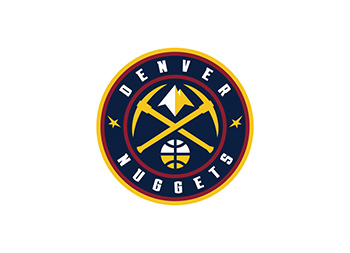 NBA:丹佛掘金队logo标志矢量图