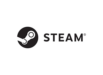 Steam游戏平台logo标志矢量图
