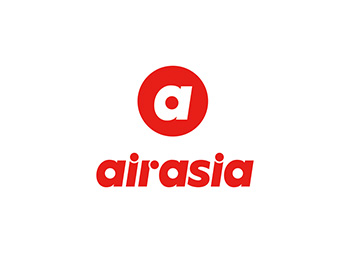 AirAsia亚洲航空公司logo标志矢量图