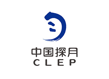 中国探月logo标志矢量图