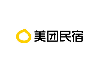 美团民宿logo标志矢量图