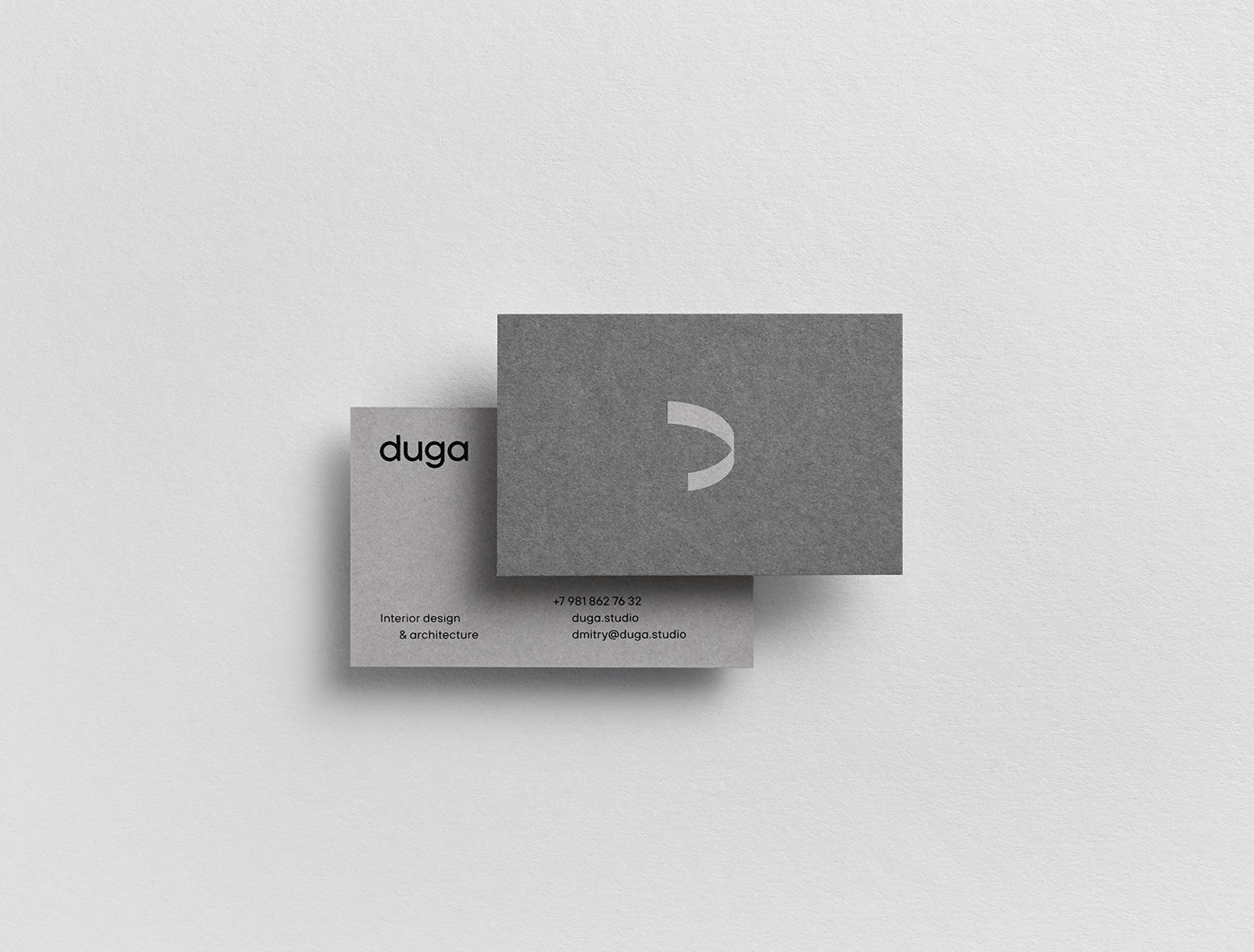 建筑工作室DUGA品牌视觉设计