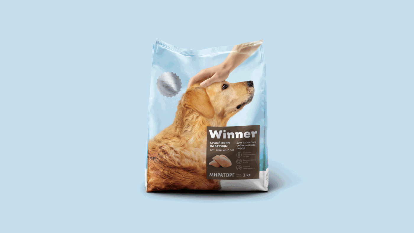Winner宠物食品包装设计