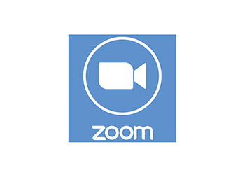 视频会议软件zoom标志矢量图