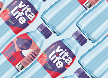 Vita Life天然飲用水包裝設計