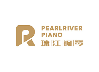 珠江钢琴logo标志矢量图