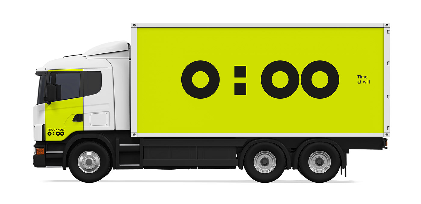 快递服务应用TruckNow品牌视觉设计