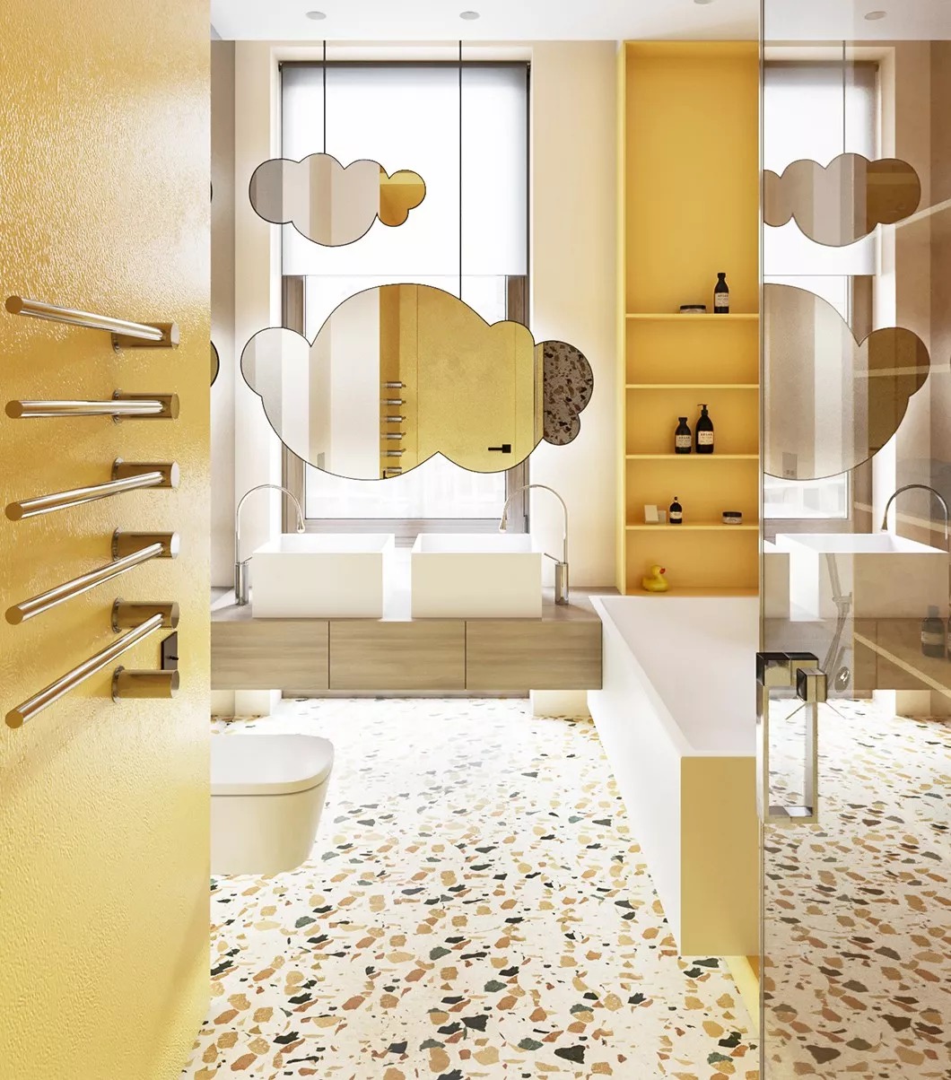 100款不同风格的洗手间设计
