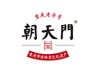 朝天门火锅logo标志矢量图
