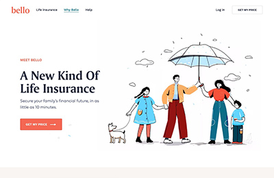 bello保险网站设计