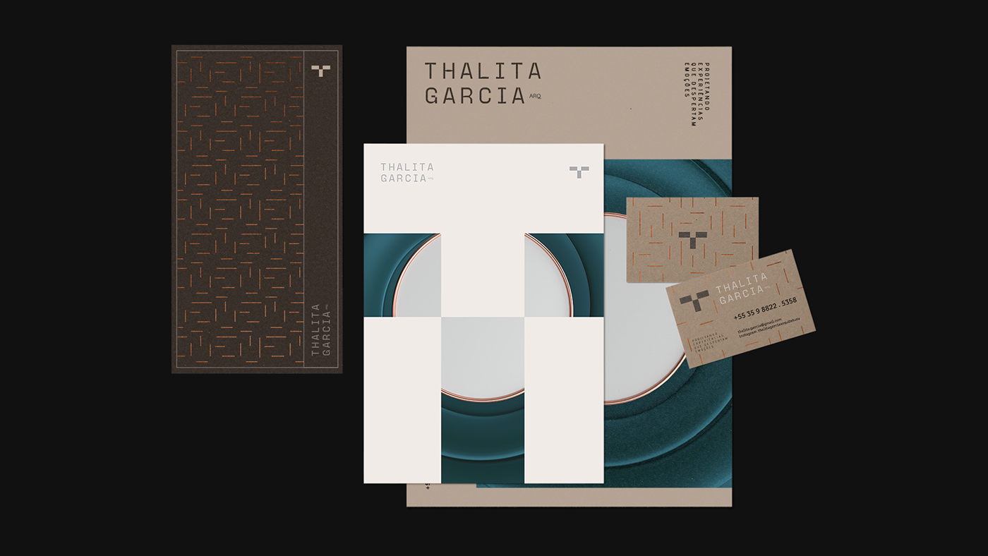 Thalita Garcia Arq建筑事务所品牌形象设计