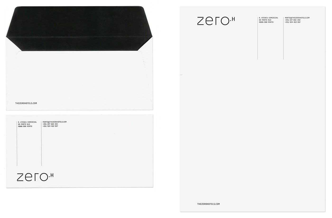 Zero酒店形象识别和导示设计