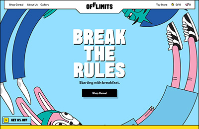 Offlimits零食网站设计