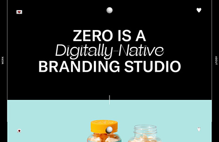Zero设计工作室网站设计