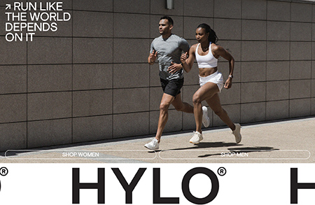 HYLO运动鞋网站设计