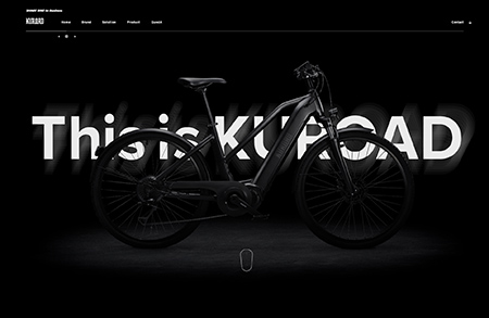 kuroad電動自行車網站設計