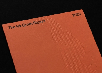 The McGrath 2020年度報告畫冊設計