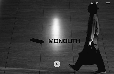 MONOLITH包包品牌网站设计