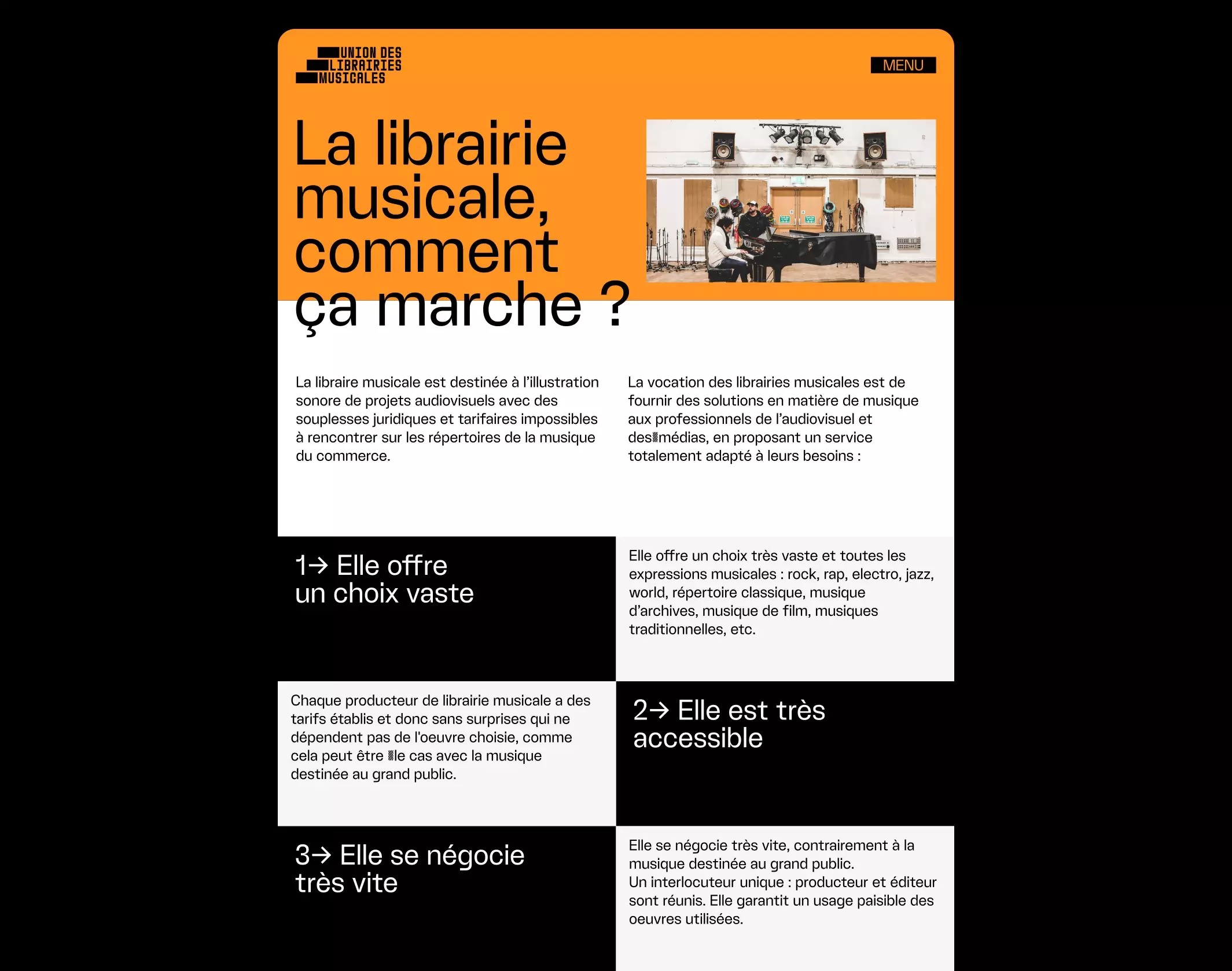 Union des Librairies Musicales音乐组织联盟视觉形象设计