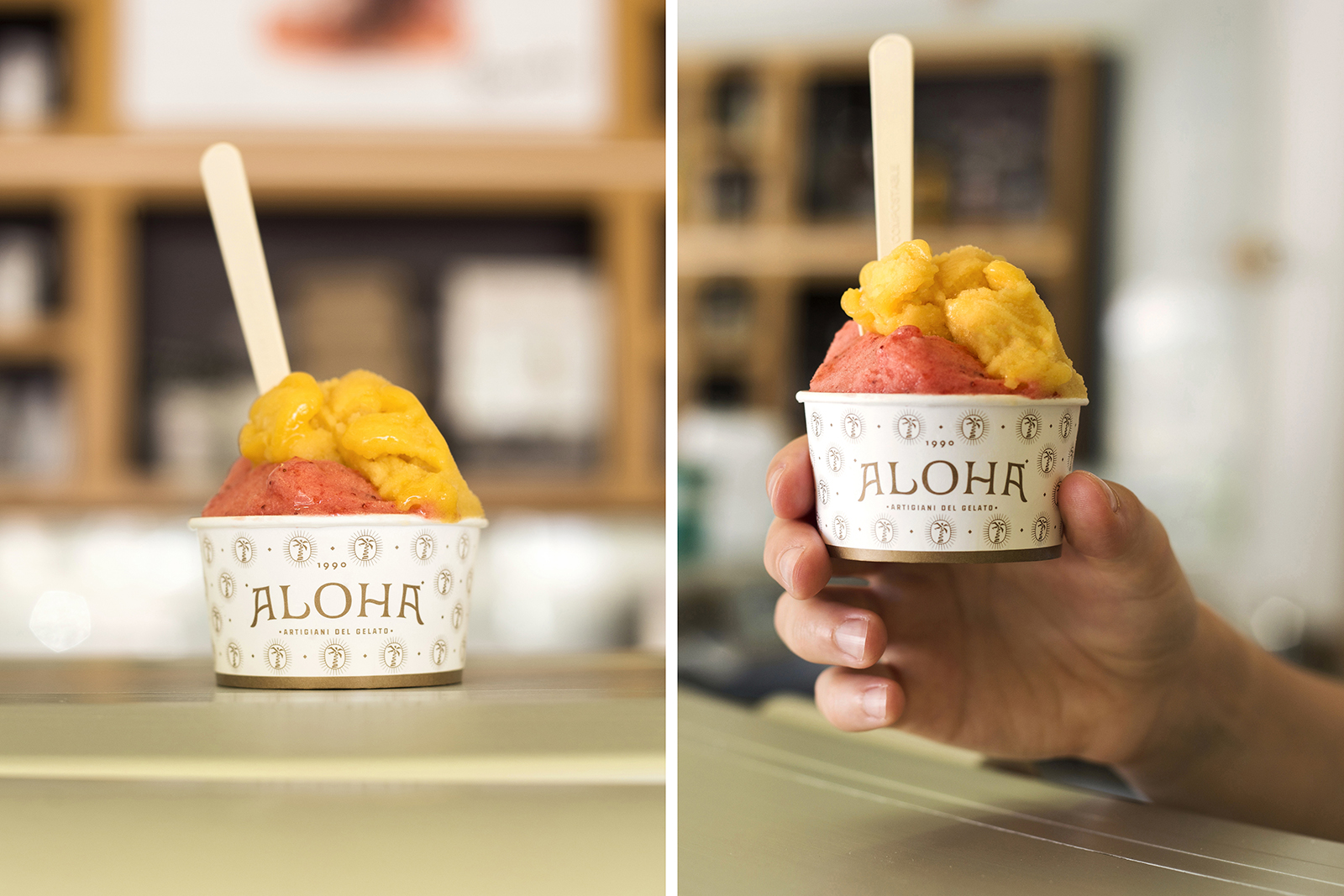 Aloha冰淇淋品牌视觉形象设计