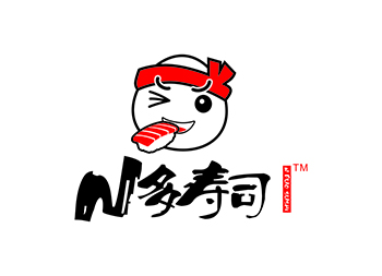 N多寿司logo标志矢量图