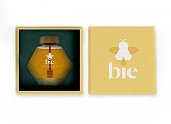 Bie蜂蜜包裝設計