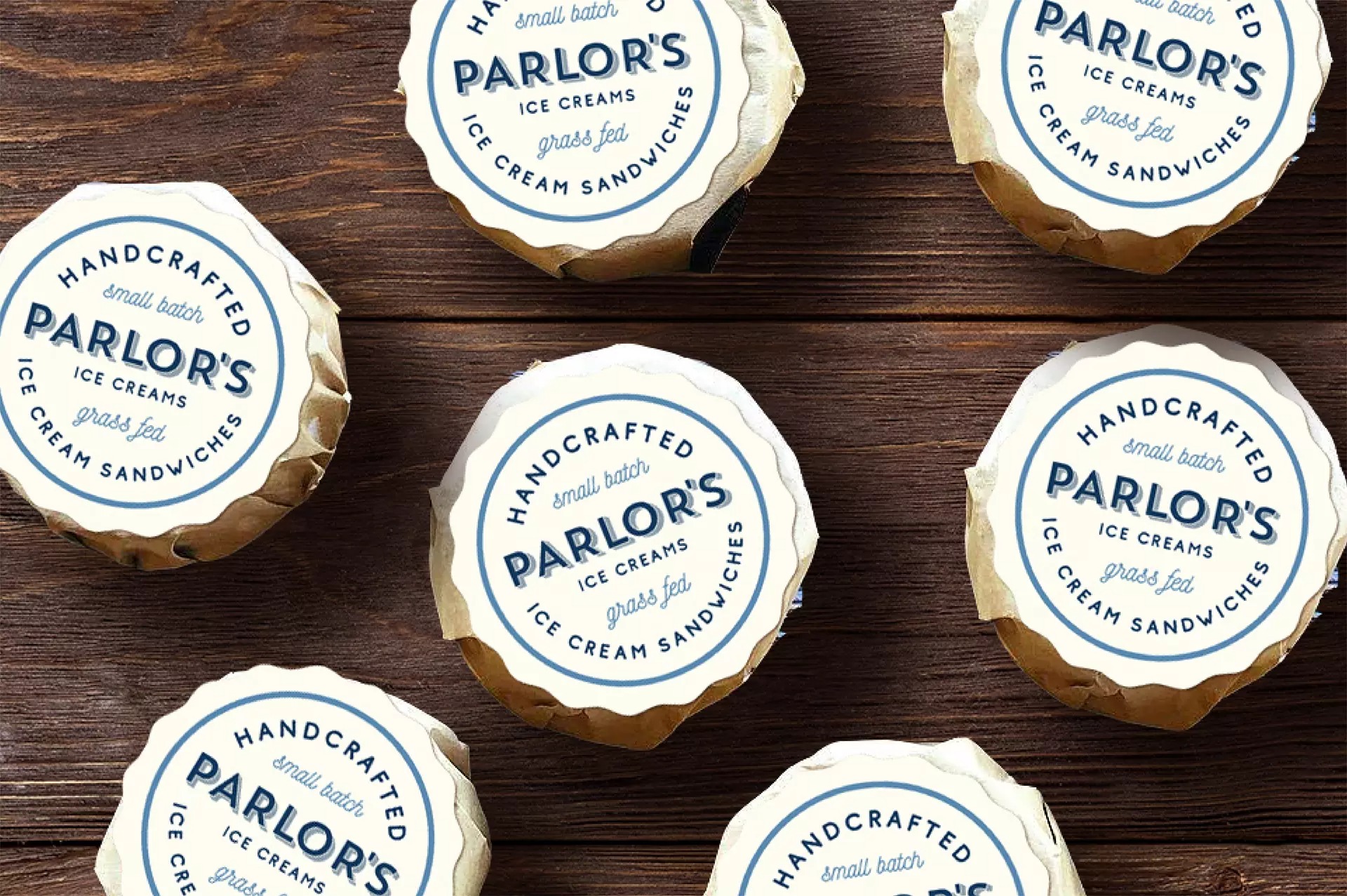 Parlor’s Ice Creams冰淇淋品牌形象设计