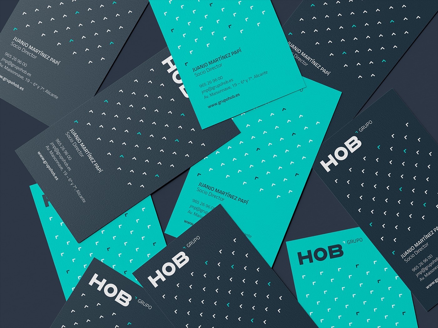Grupo HOB咨询公司品牌视觉设计