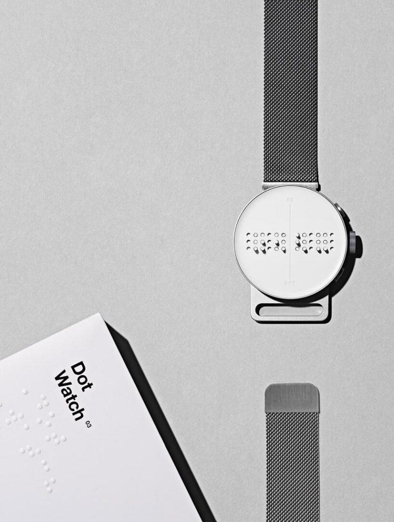 与众不同的智能盲人手表Dot Watch