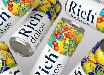 Rich Dolce果汁包裝設計