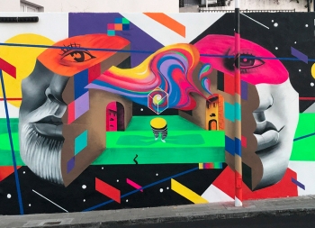 Magda Ćwik超現實風格街頭壁畫藝術